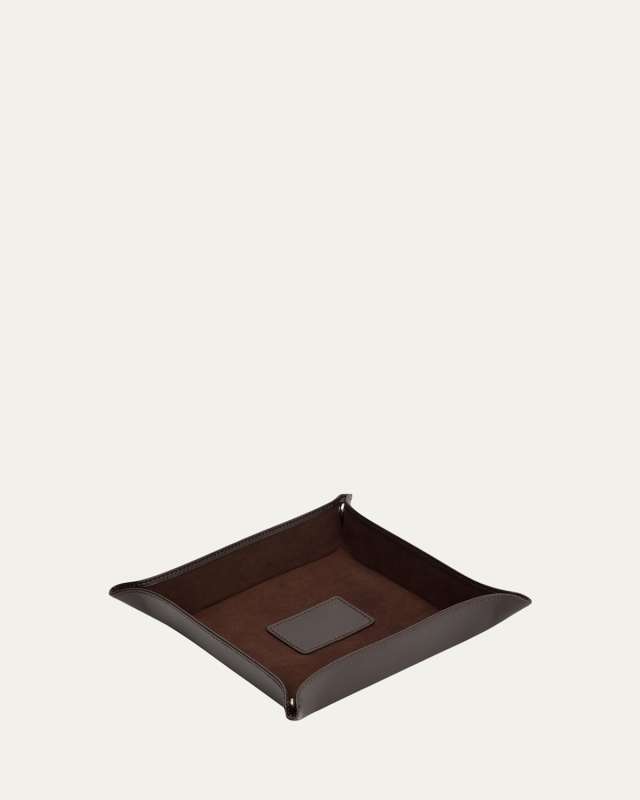 Blake Leather Coin Tray